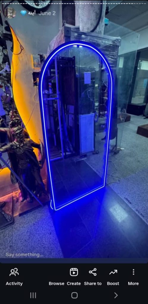 آینه قدی مدل RM872
