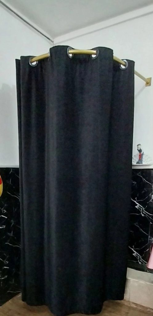 اتاق پرو سیار پرده ای مدل RM74165