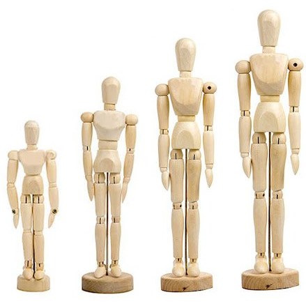مانکن چوبی یا فلزی - رگال محمدی