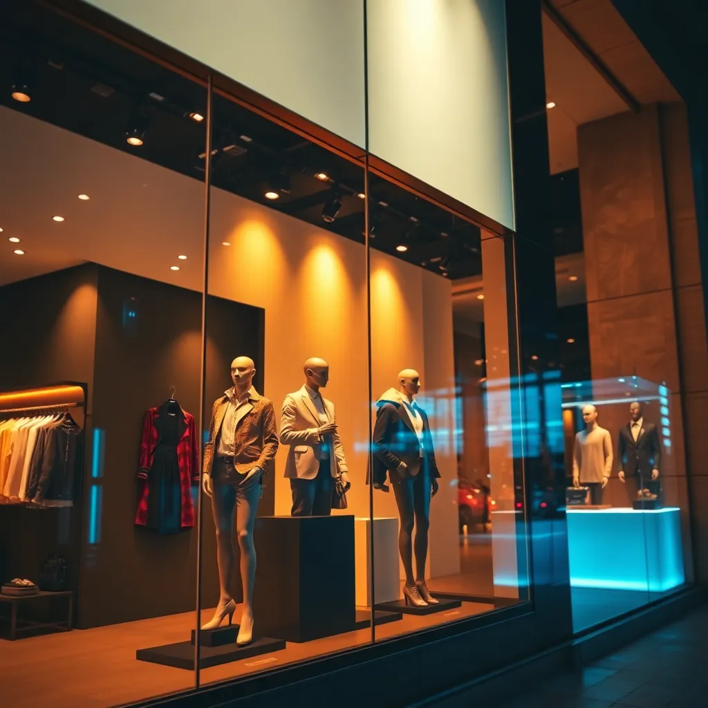 نکات حرفه‌ای برای نورپردازی مؤثر ویترین فروشگاهی