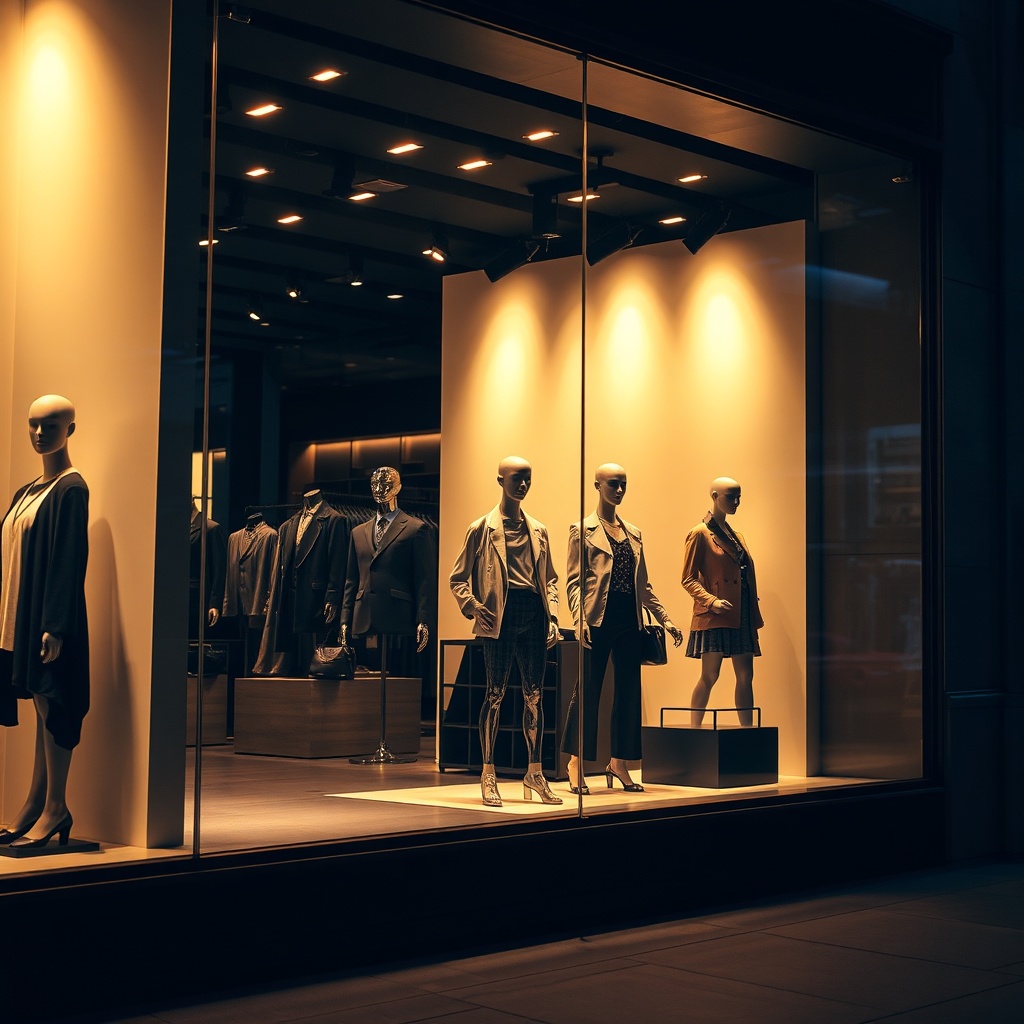 تأثیر نورپردازی بر رفتار خرید مشتریان در ویترین فروشگاهی