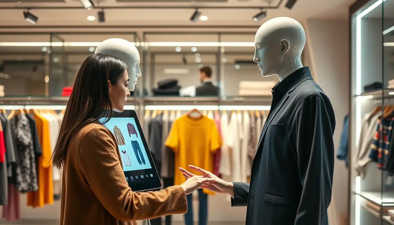 مانکن‌های هوشمند در فروشگاه‌های فیزیکی: ترکیب دنیای دیجیتال و فیزیکی - رگال محمدی