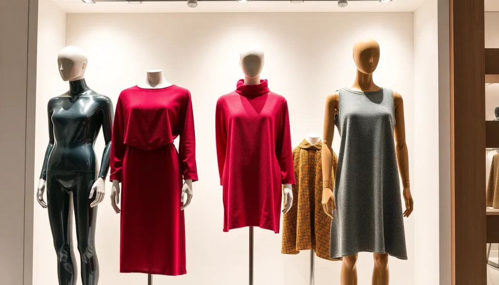 تأثیر نوع متریال مانکن بر نمایش رنگ و بافت لباس در ویترین - رگال محمدی