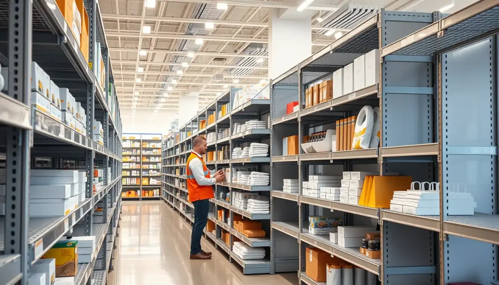 تحلیل مزایا و صرفه‌جویی اقتصادی استفاده از رگال‌های فلزی سبک در فروشگاه‌ها - رگال محمدی